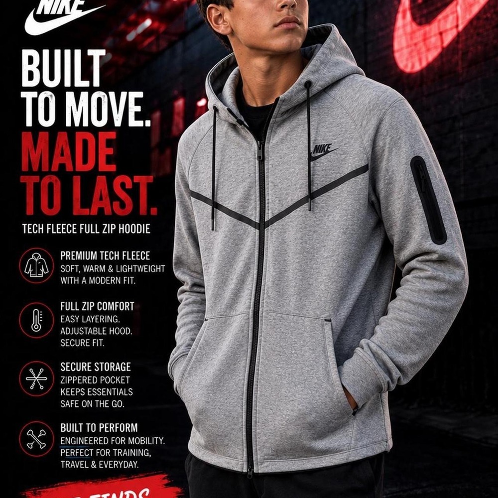 Nike Tech Fleece full-zip hoodie
